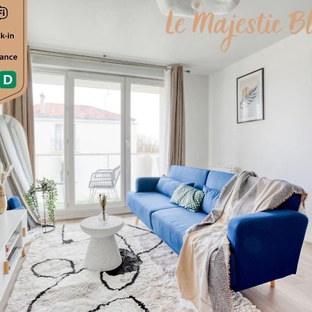 Le Majestic Blue - Metro 8/Hopital Henri Mondor كْرُتييّ المظهر الخارجي الصورة